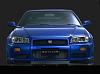 Nissan Skyline GTR History-r34-gt-r-blue-front.jpg